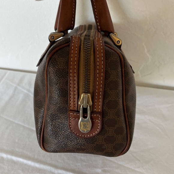 Authentic Celine Mini Handbag with Leather Trim - Picture 3 of 16